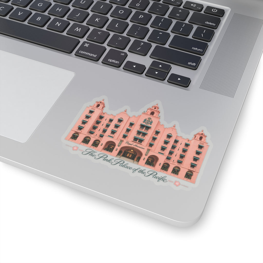 The Pink Palace of the Pacific - Kiss-Cut Sticker