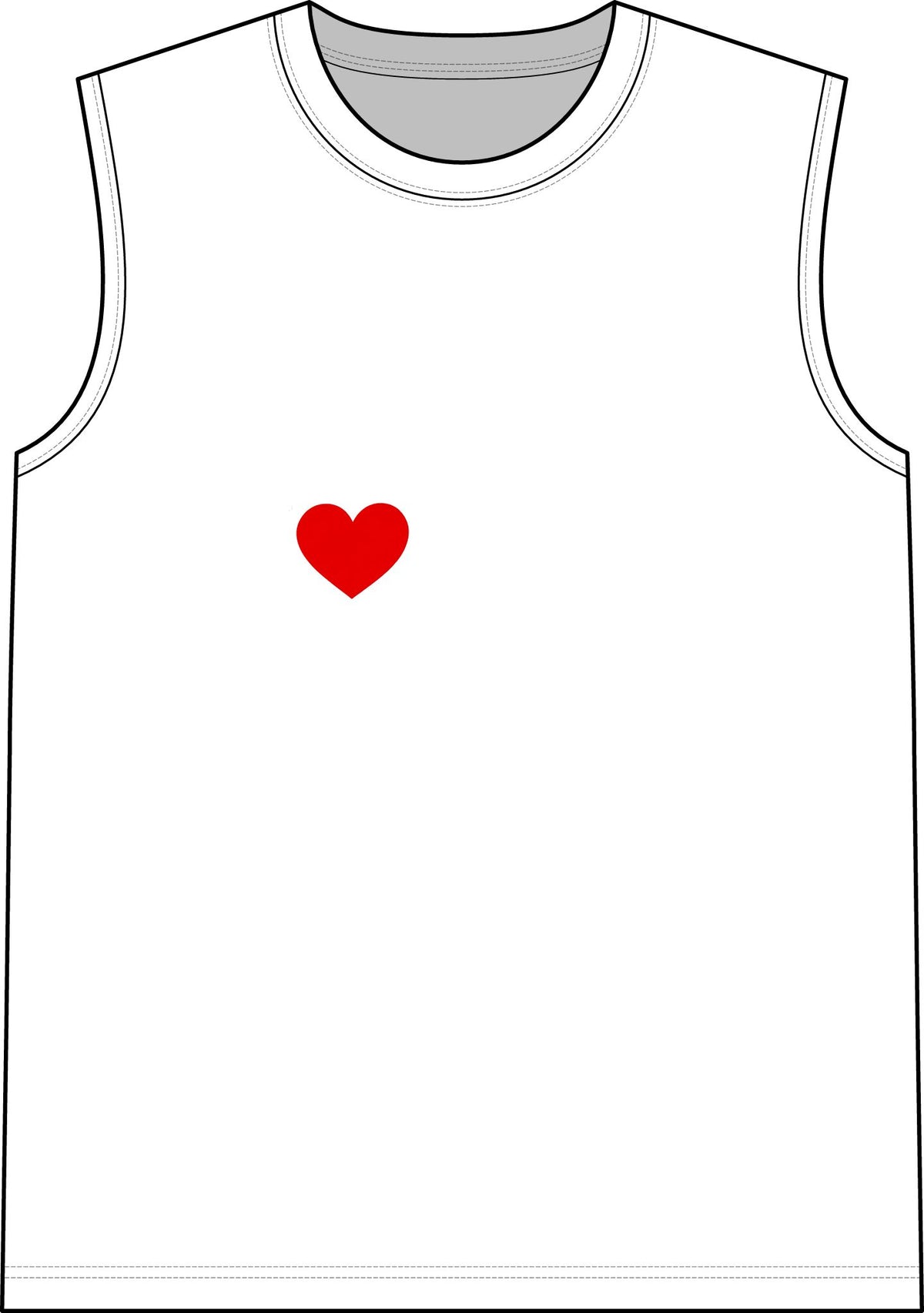 I Love Hot Dads - Classic Tank