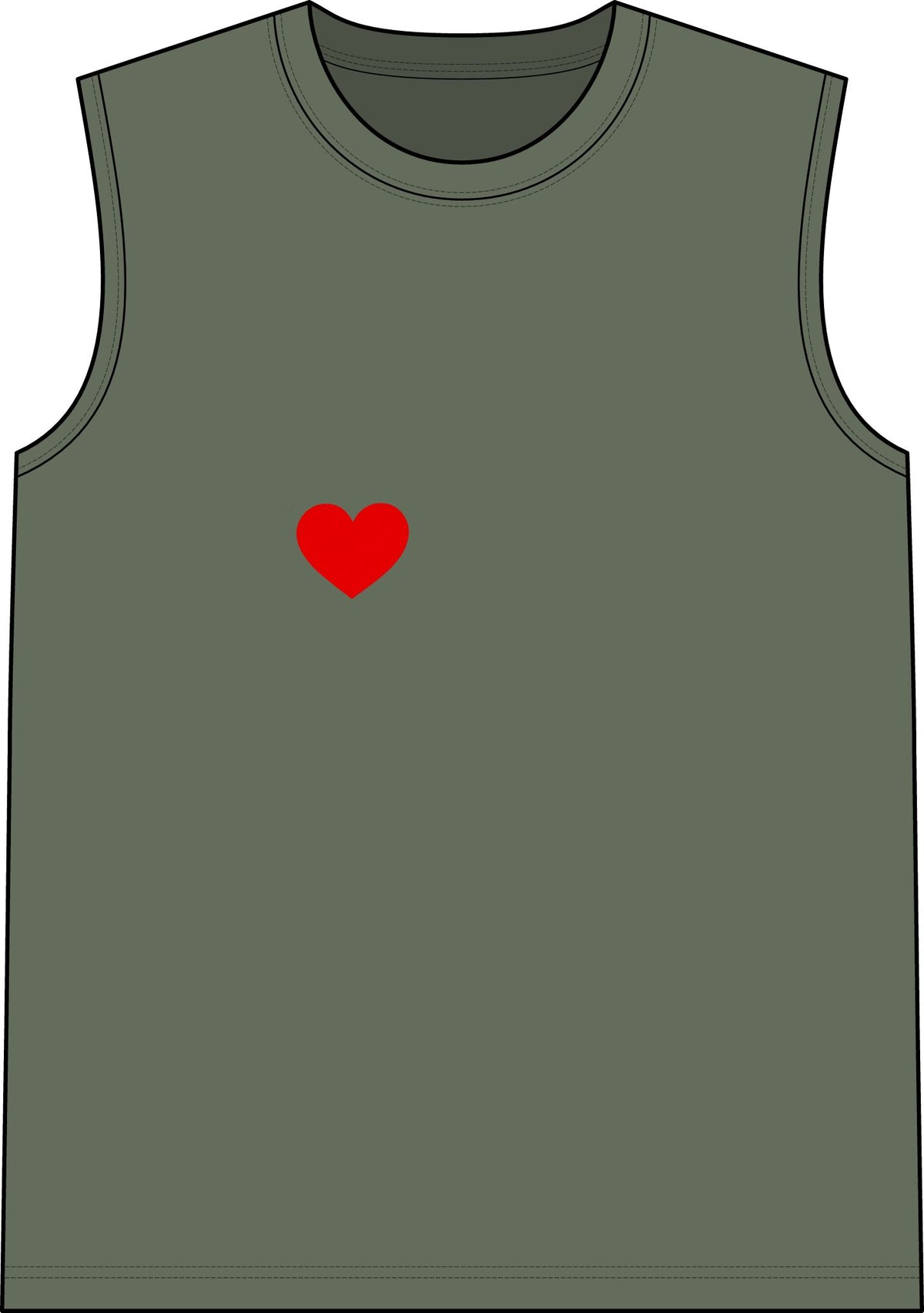 I Love Hot Dads - Classic Tank