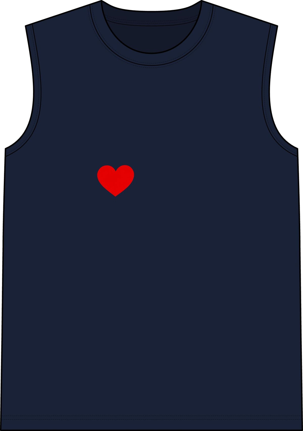 I Love Hot Dads - Classic Tank