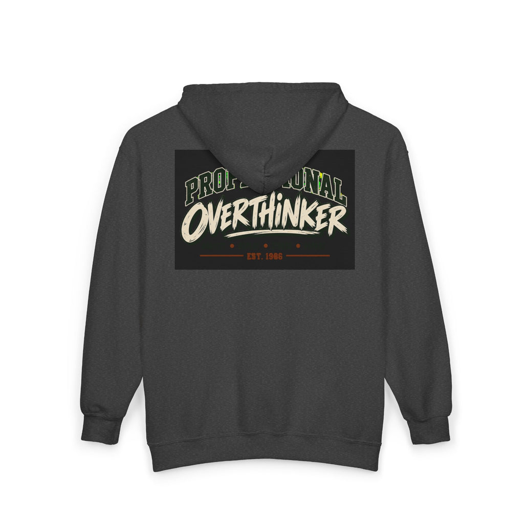 Professional Overthinker - Full-Zip Hooded Sweatshirt