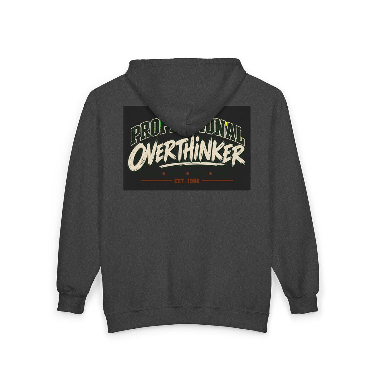 Professional Overthinker - Full-Zip Hooded Sweatshirt