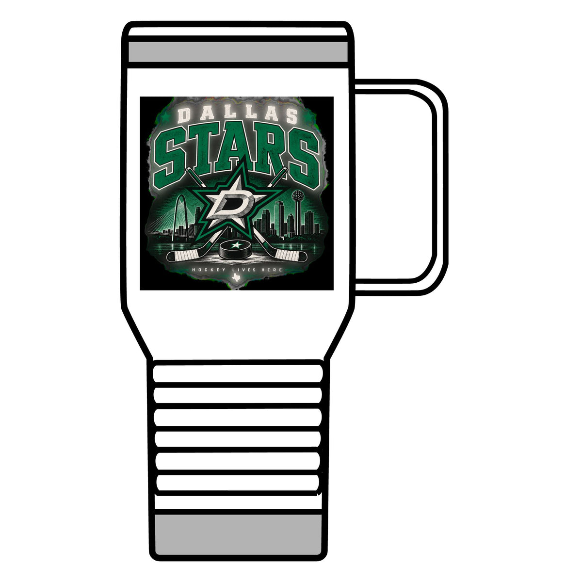 Dallas Stars Hockey Lives - 20oz Insulated Mug