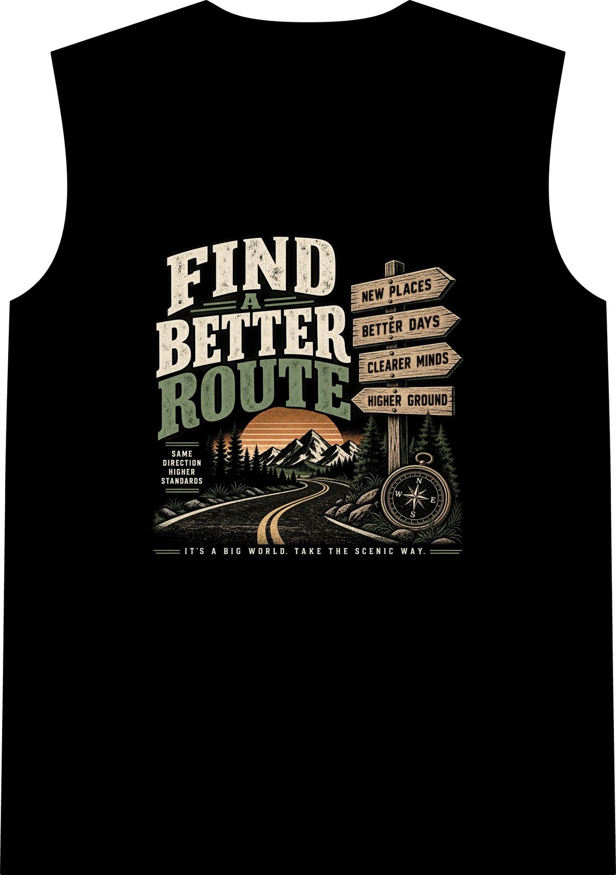 Find A Better Route - Classic Tank