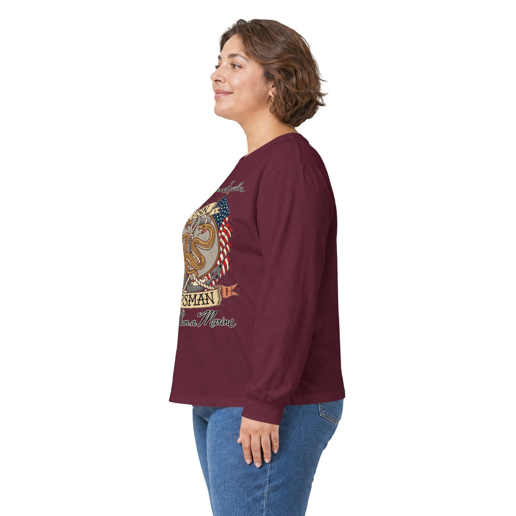 Corpsman Pride Crest - Unisex Ultra Cotton Long Sleeve Tee