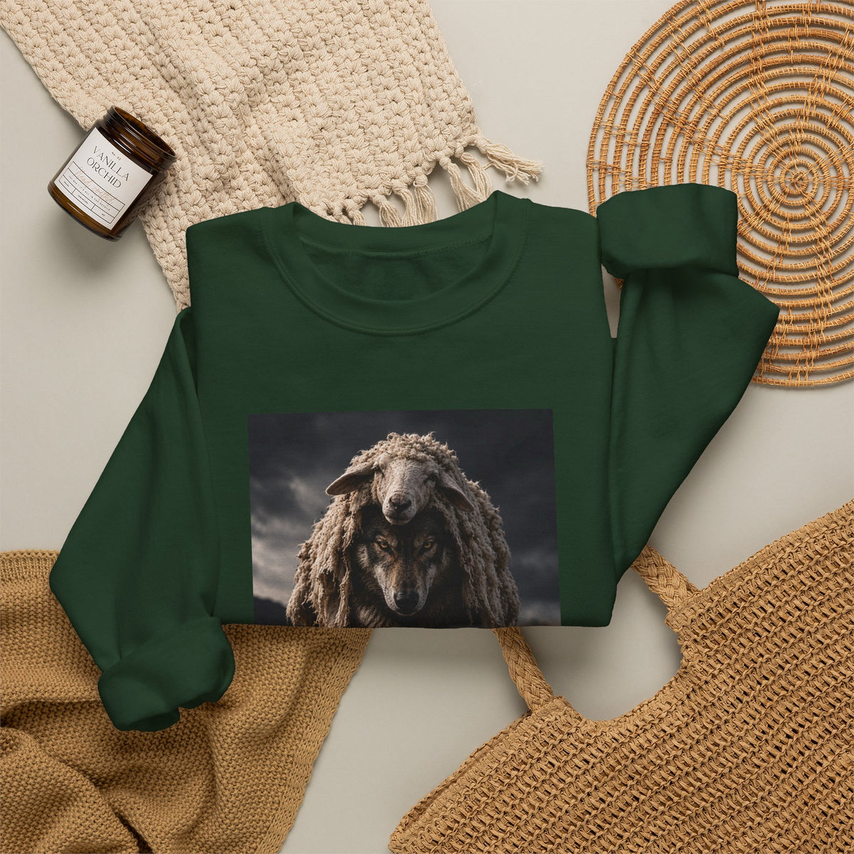Wolf in Sheep's Clothing - Crewneck Sweatshirt