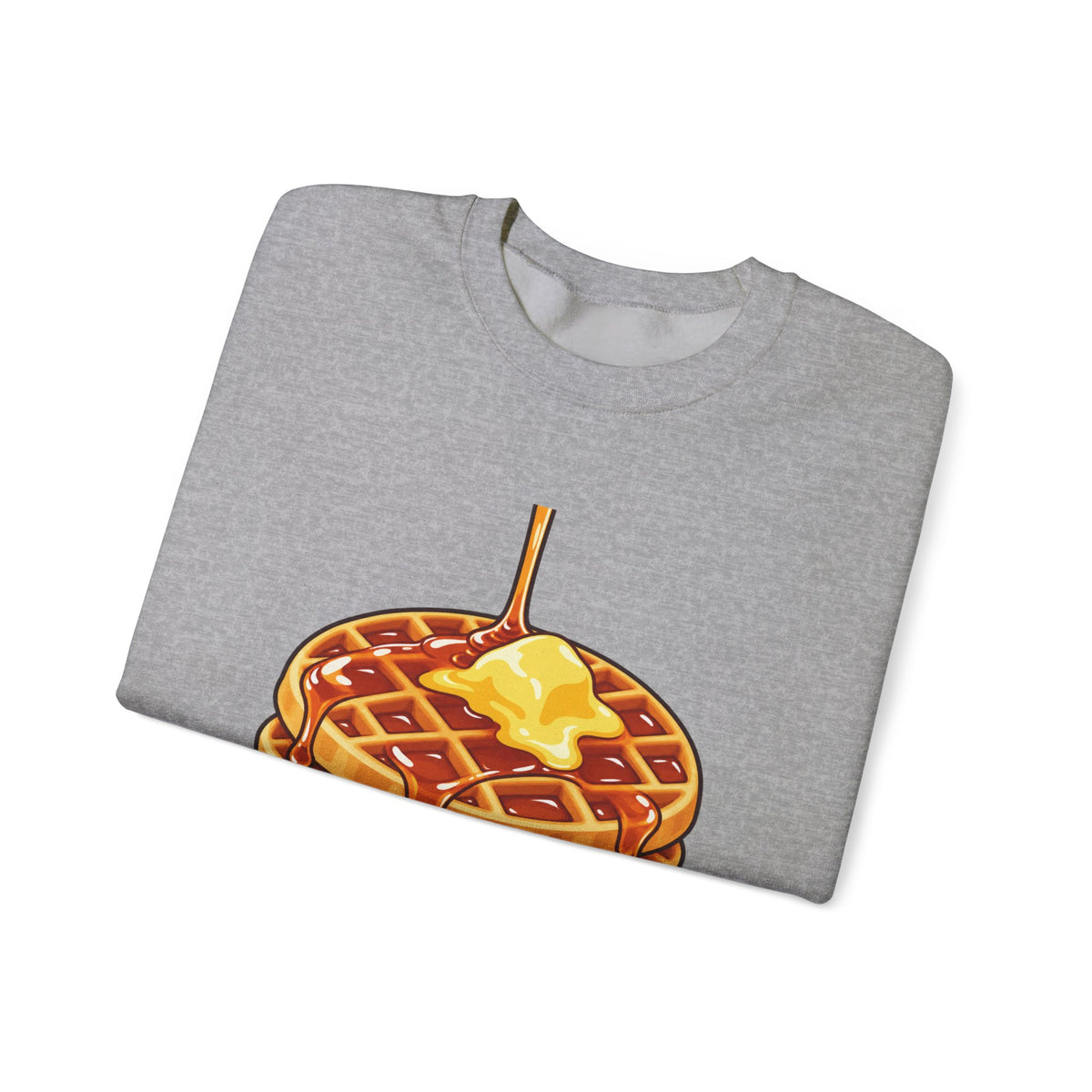 Cartoon Waffles - Crewneck Sweatshirt
