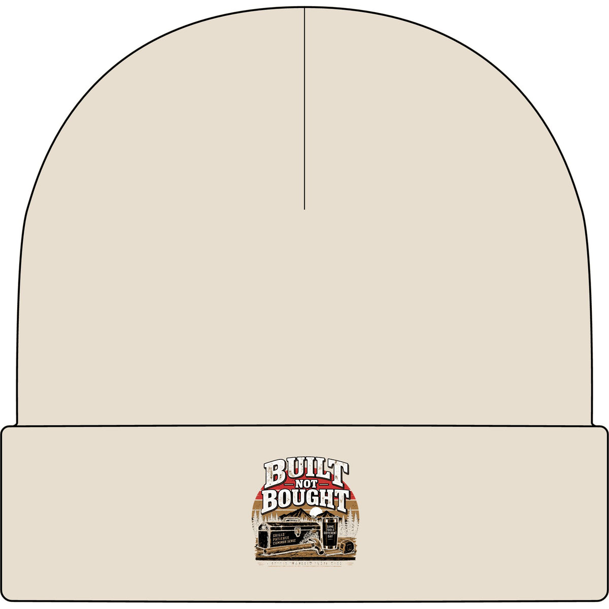 Built Not Bought - AS Colour 1107 Cuff Beanie