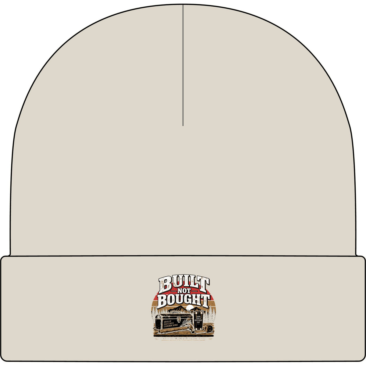 Built Not Bought - AS Colour 1107 Cuff Beanie
