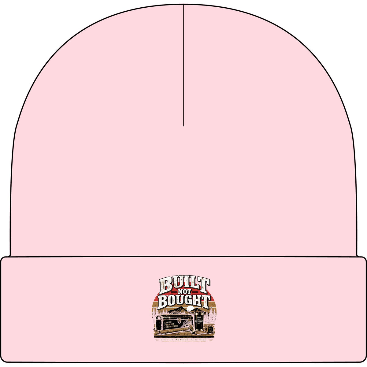 Built Not Bought - AS Colour 1107 Cuff Beanie