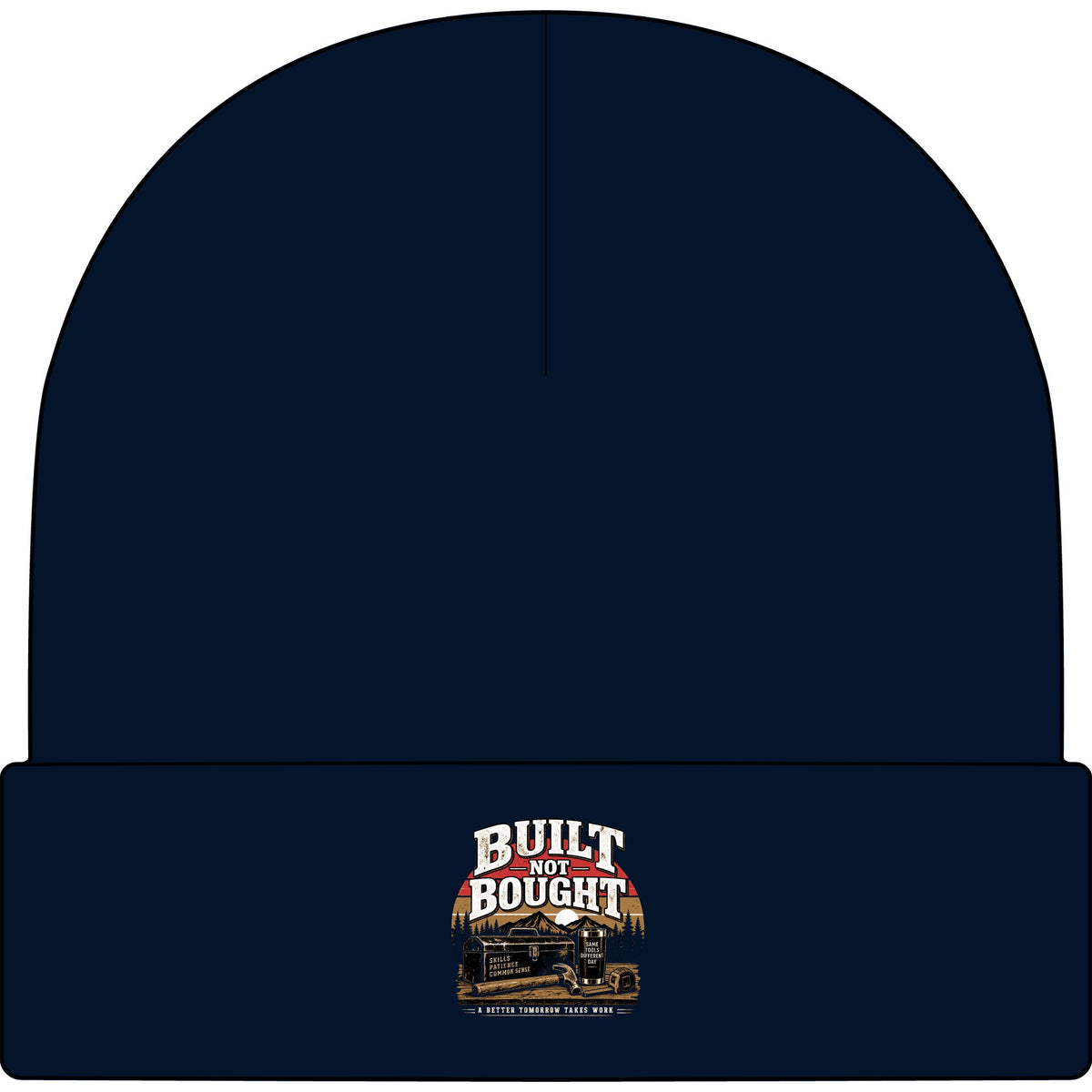 Built Not Bought - AS Colour 1107 Cuff Beanie