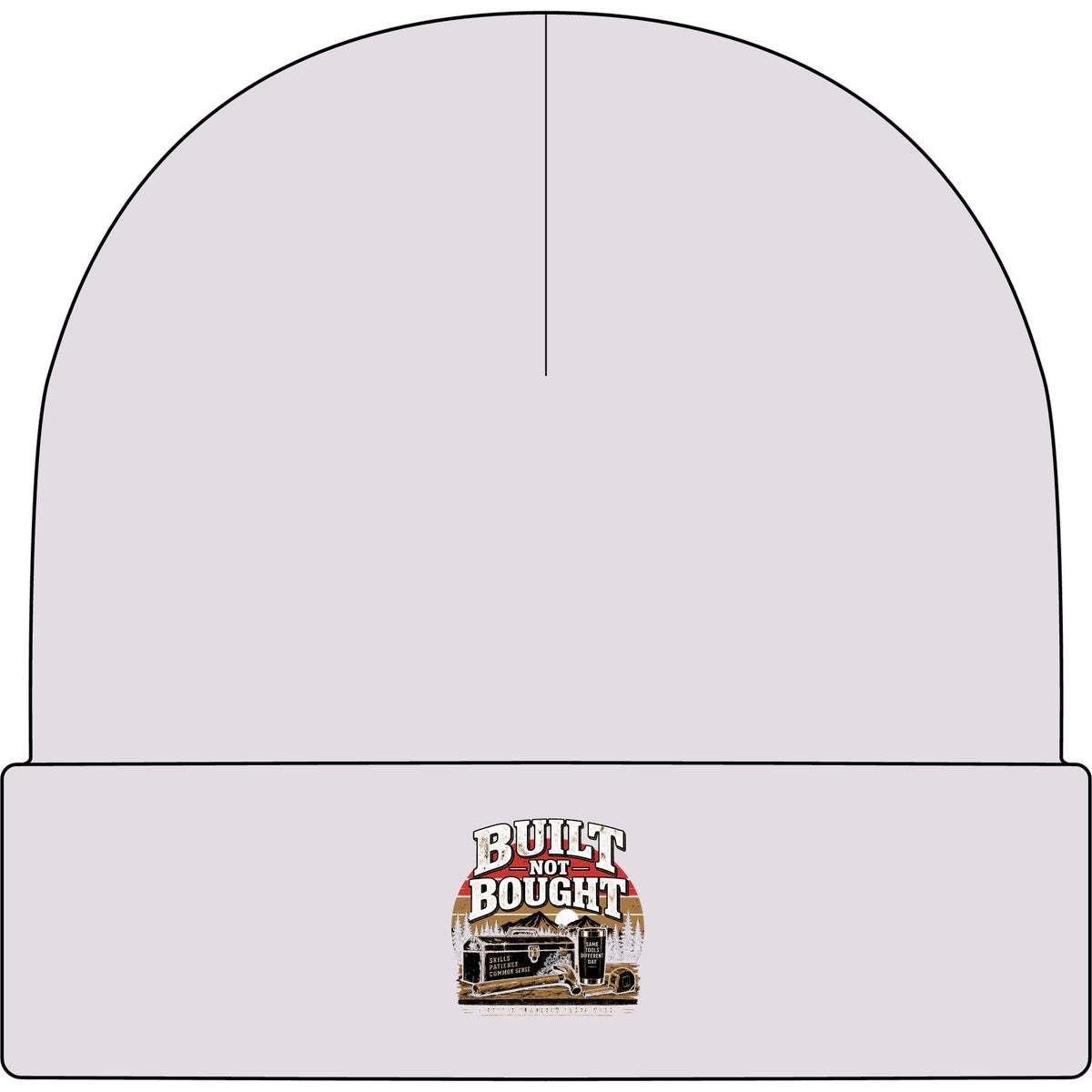 Built Not Bought - AS Colour 1107 Cuff Beanie