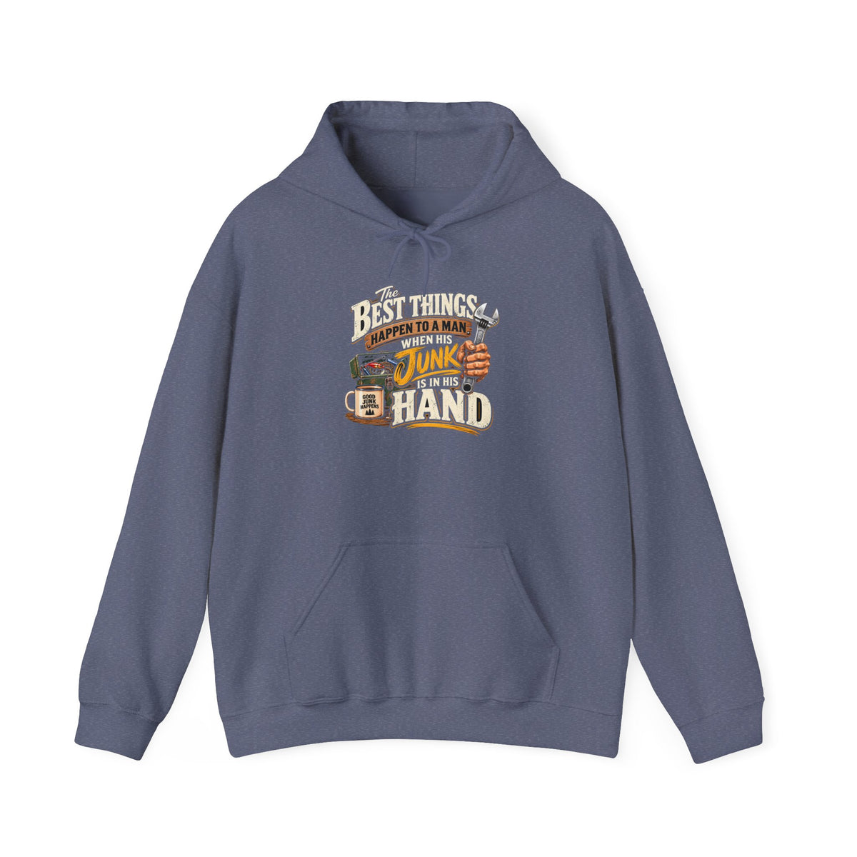 Best Things Happen in a Man's Hand - Hoodie