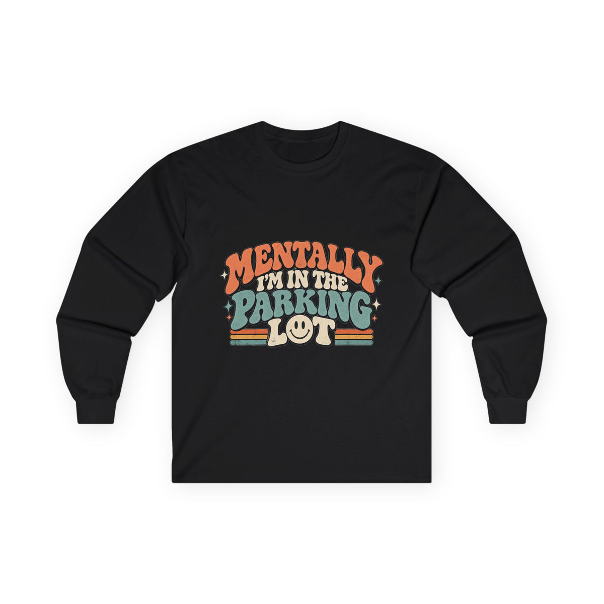 Secretly Plotting Dark Parking - Unisex Ultra Cotton Long Sleeve Tee