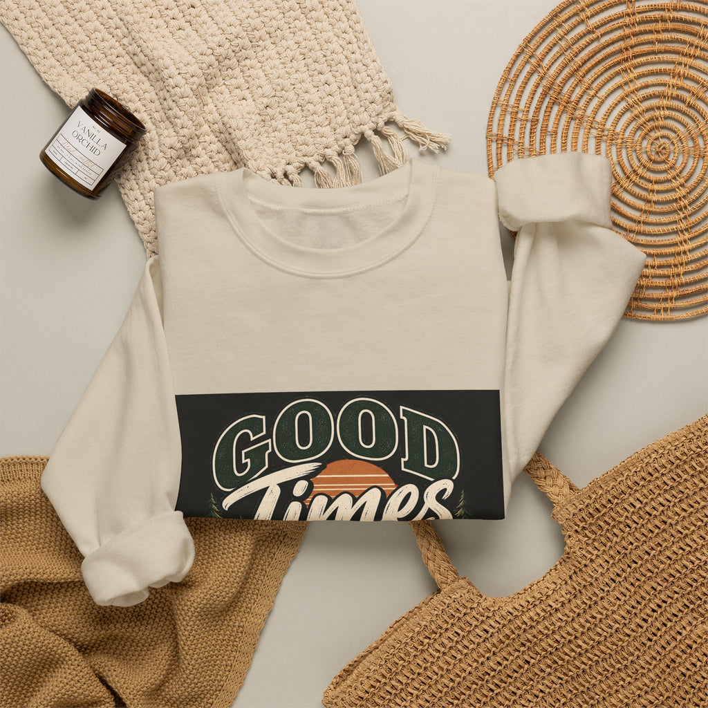 Good Times Questionable Decisions - Crewneck Sweatshirt