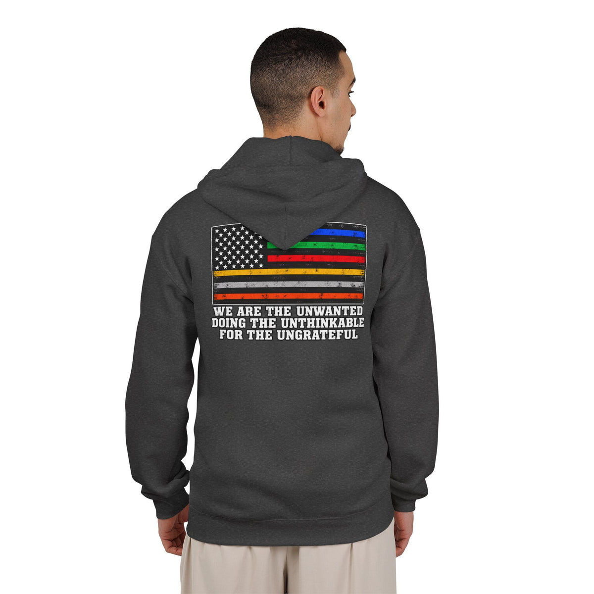 Unwanted, Unthinkable, Ungrateful - Full-Zip Hooded Sweatshirt