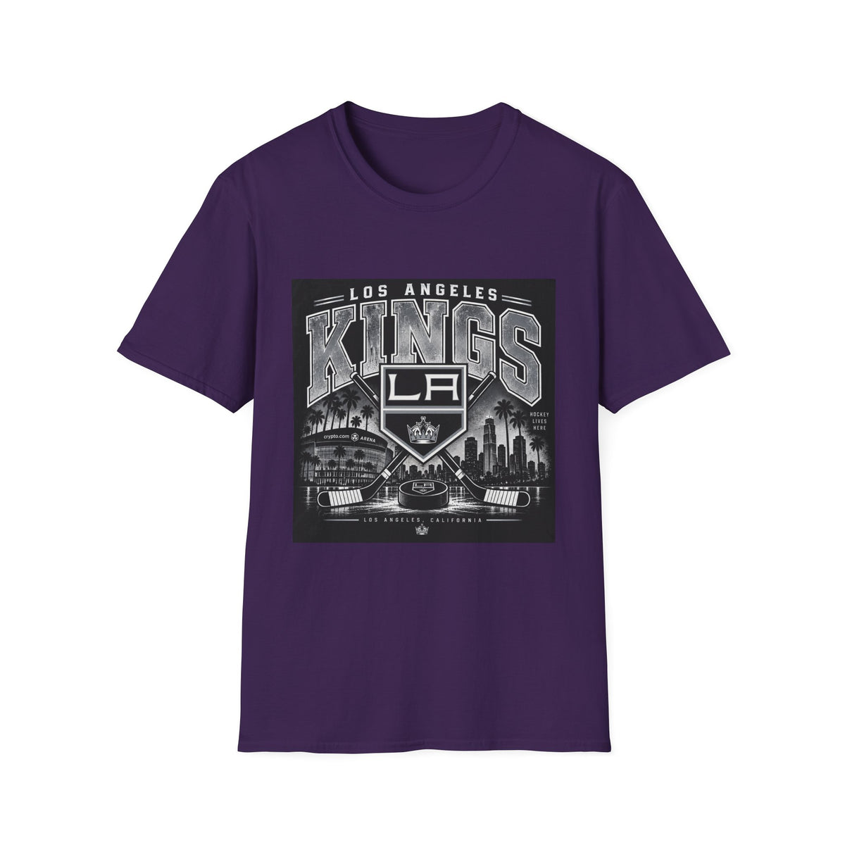 LA Kings Hockey Lives Here - Classic Tee