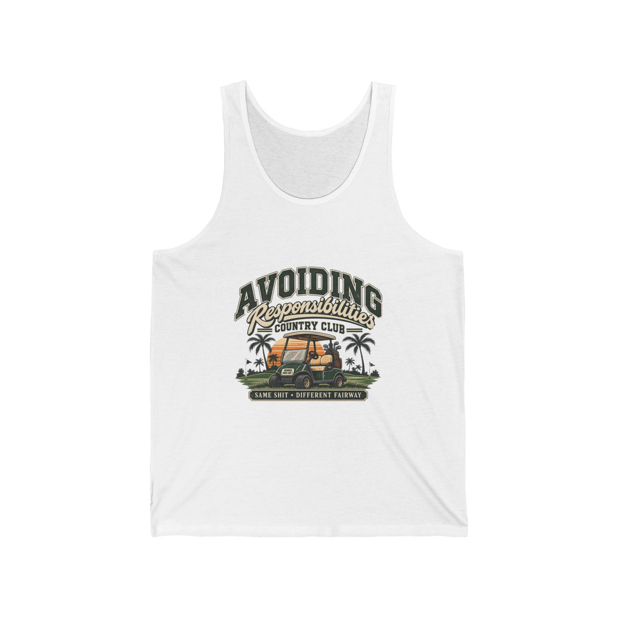 Avoiding Responsibility Country Club - Athletic Tank