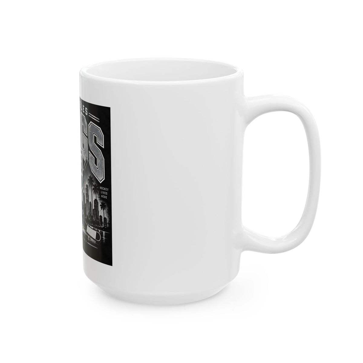 LA Kings Hockey Lives Here - Ceramic Mug 11oz and 15oz