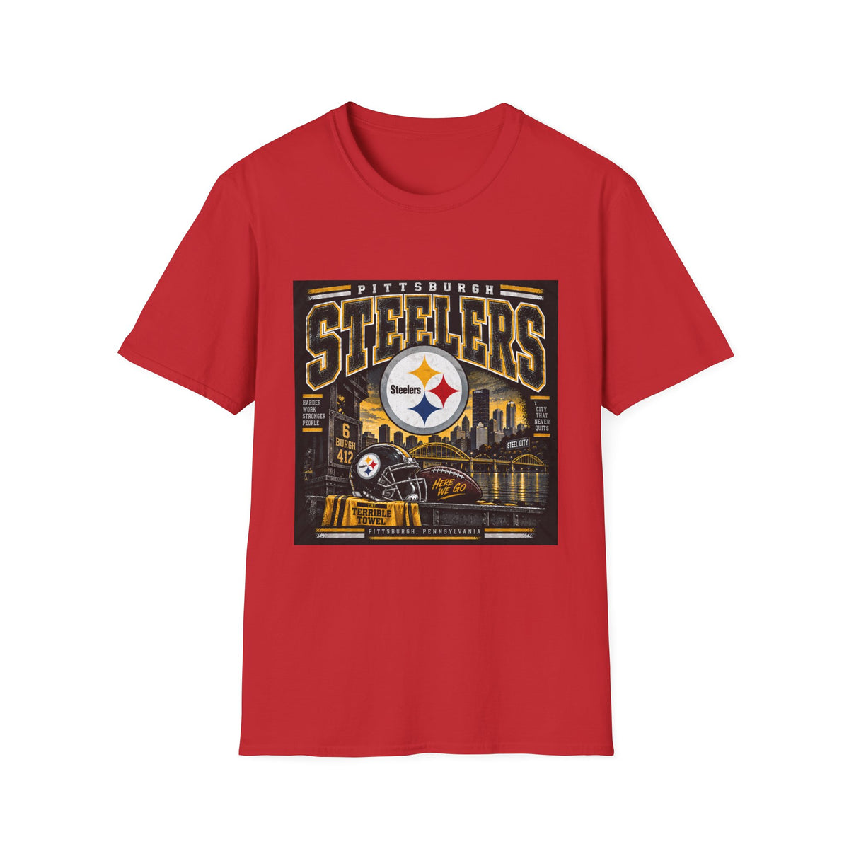 Pittsburgh Steelers Steel City Pride - Classic Tee
