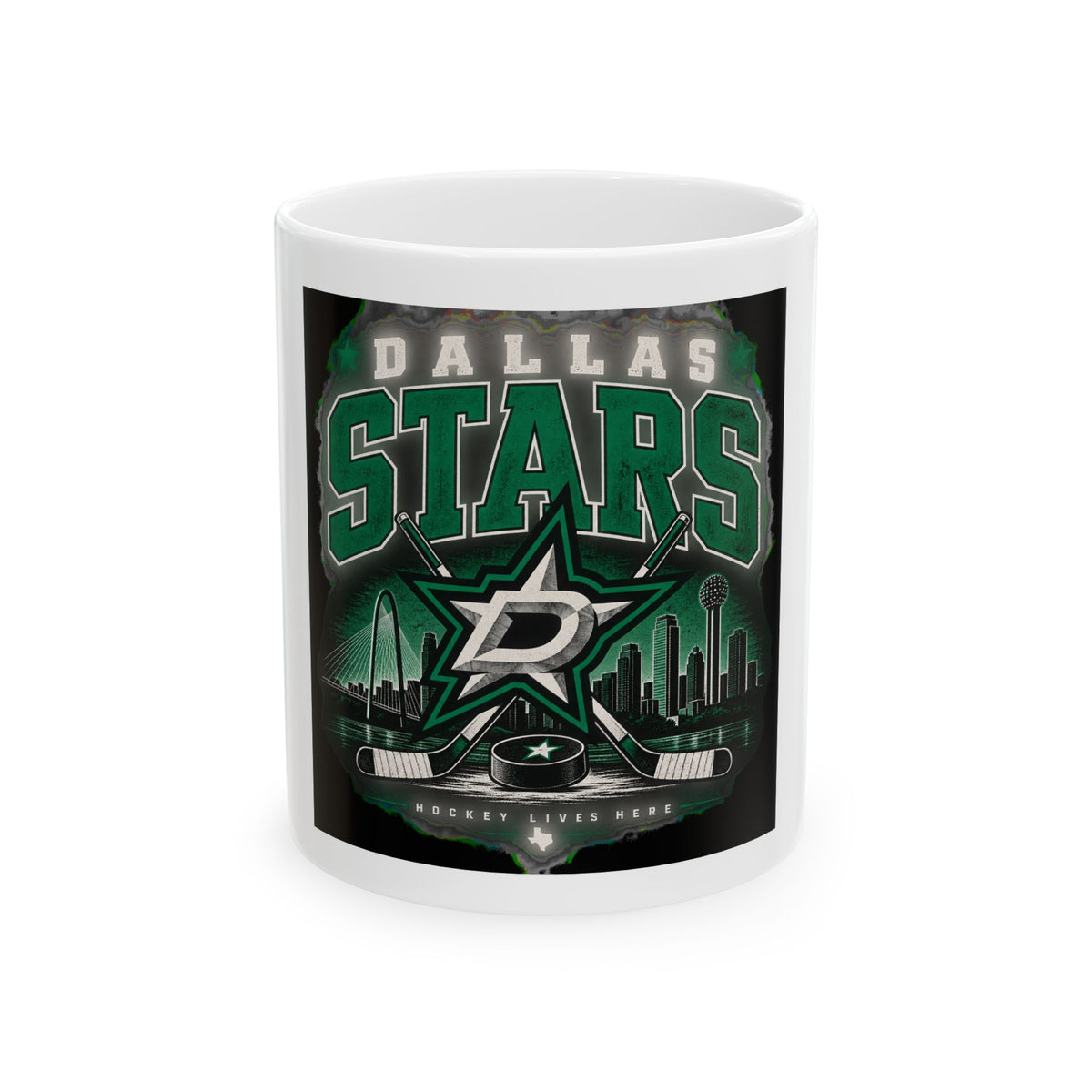 Dallas Stars Hockey Lives - Ceramic Mug 11oz and 15oz