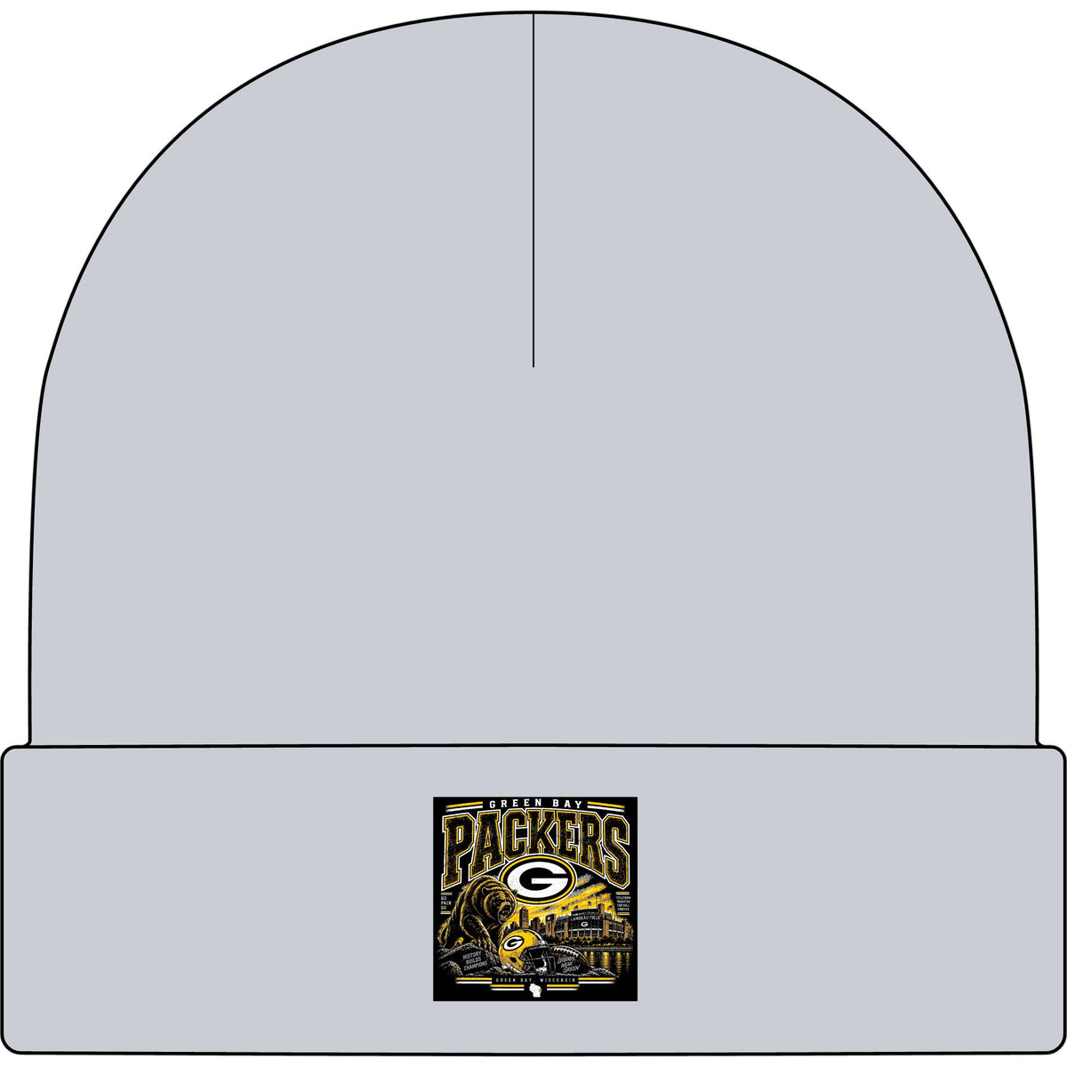 Green Bay Packers Pride - AS Colour 1107 Cuff Beanie