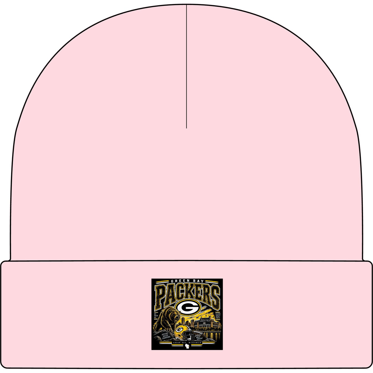 Green Bay Packers Pride - AS Colour 1107 Cuff Beanie