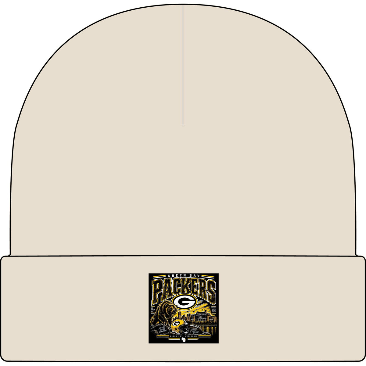 Green Bay Packers Pride - AS Colour 1107 Cuff Beanie