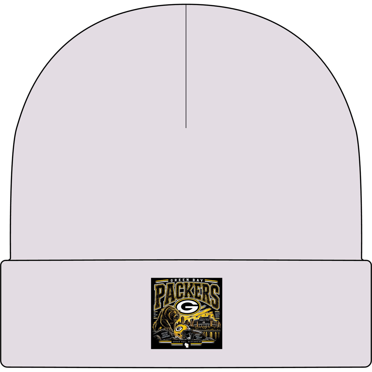 Green Bay Packers Pride - AS Colour 1107 Cuff Beanie