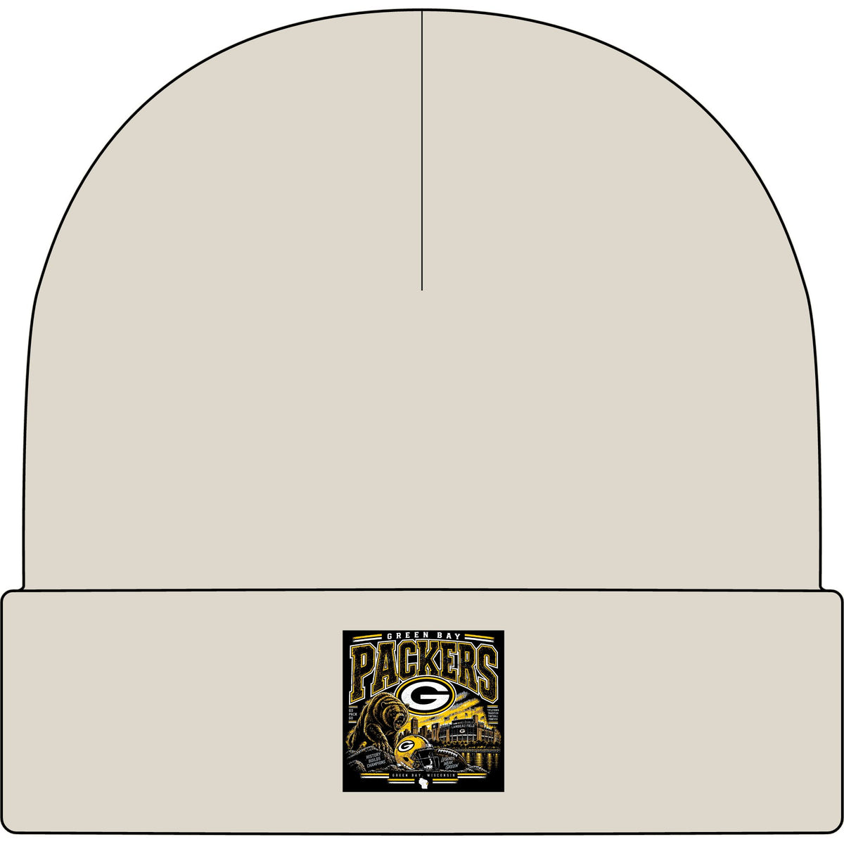 Green Bay Packers Pride - AS Colour 1107 Cuff Beanie