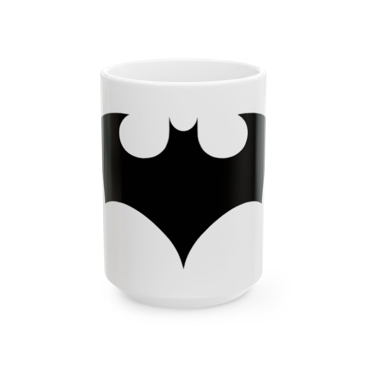 Midnight Bat Emblem - Ceramic Mug 11oz and 15oz