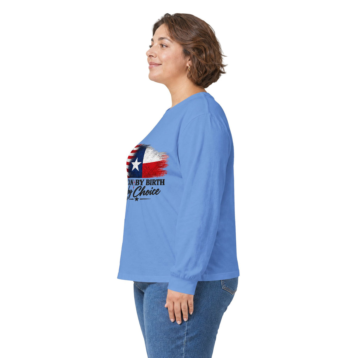 American by Birth, Texan by Choice - Unisex Ultra Cotton Long Sleeve Tee