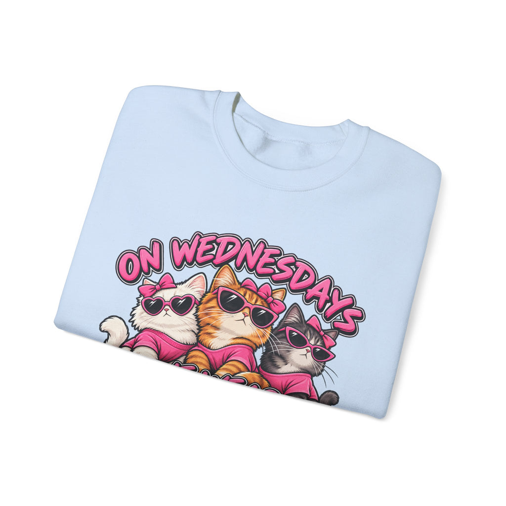 On Wednesdays We Wear Pink - Crewneck Sweatshirt