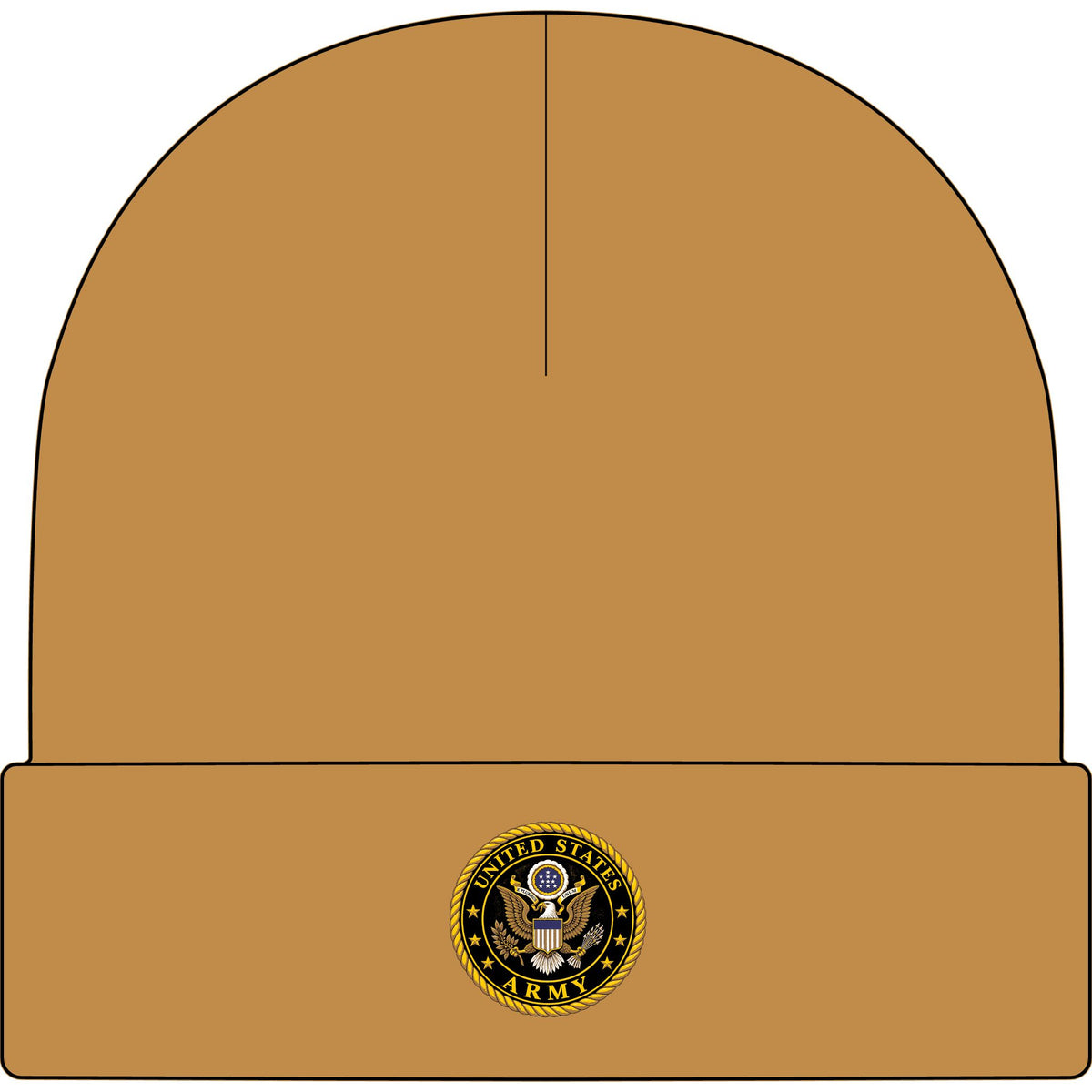 U.S. Army Emblem - AS Colour 1107 Cuff Beanie