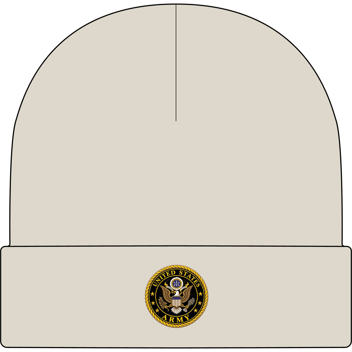 U.S. Army Emblem - AS Colour 1107 Cuff Beanie