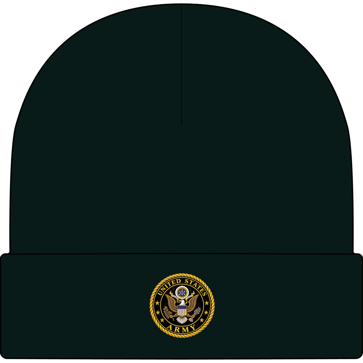 U.S. Army Emblem - AS Colour 1107 Cuff Beanie