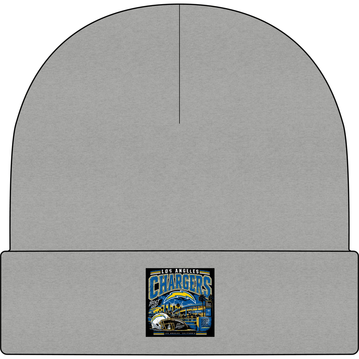 Los Angeles Chargers Bolt Up - AS Colour 1107 Cuff Beanie