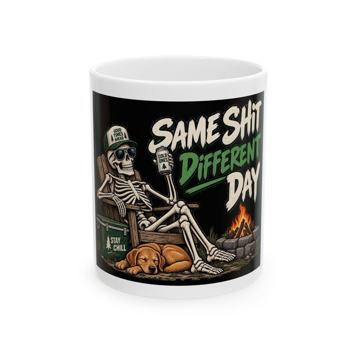 Same Shit Different Day - Ceramic Mug 11oz and 15oz