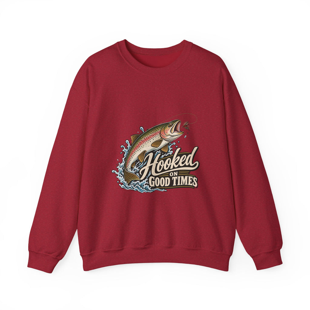 Hooked on Good Times - Crewneck Sweatshirt