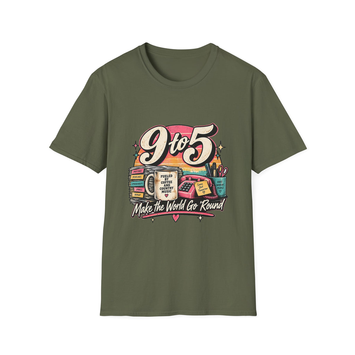 9to5 Make the World Go Round - Classic Tee