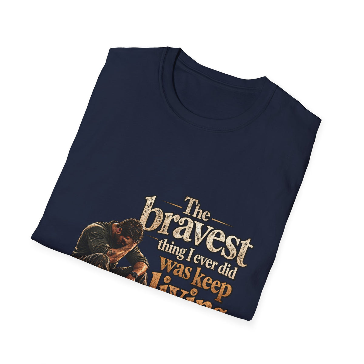 The Bravest Thing I Ever Did Was Keep Living - Classic Tee