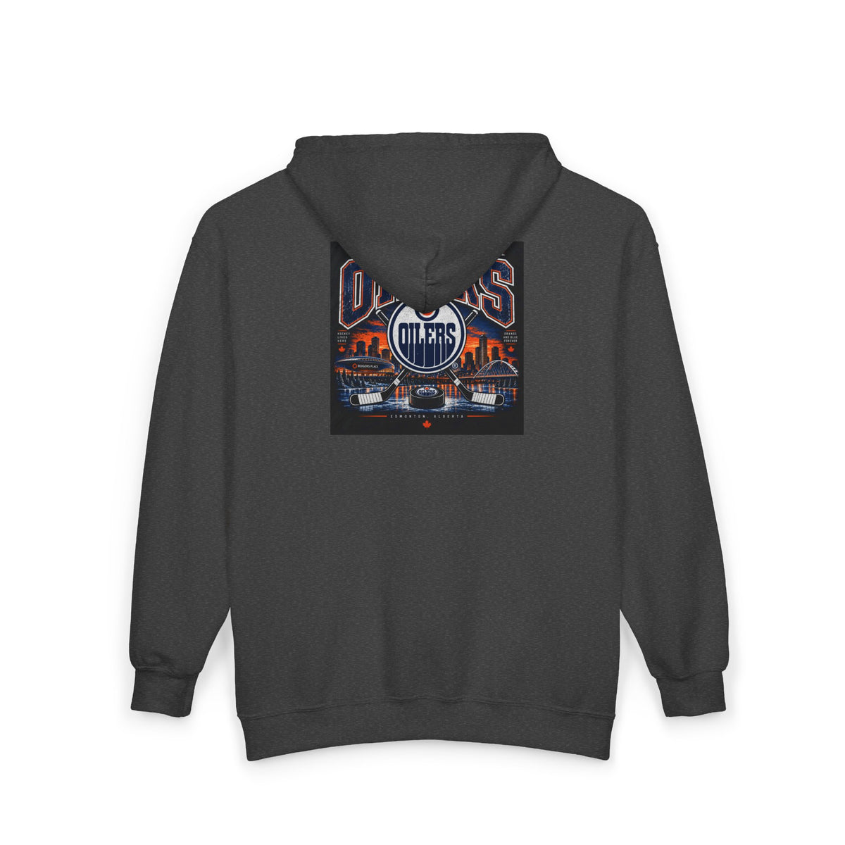 Edmonton Oilers - Full-Zip Hooded Sweatshirt