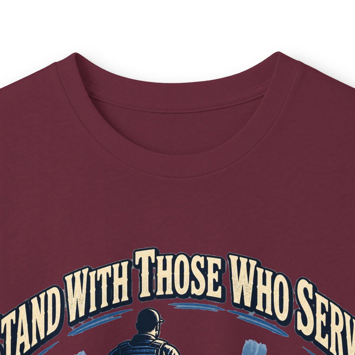 Stand With Those Who Serve Police K9 - Unisex Ultra Cotton Long Sleeve Tee