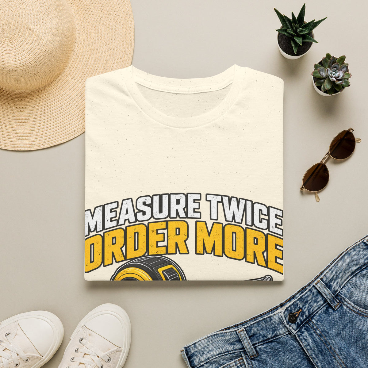 Measure Twice Order More - Classic Tee