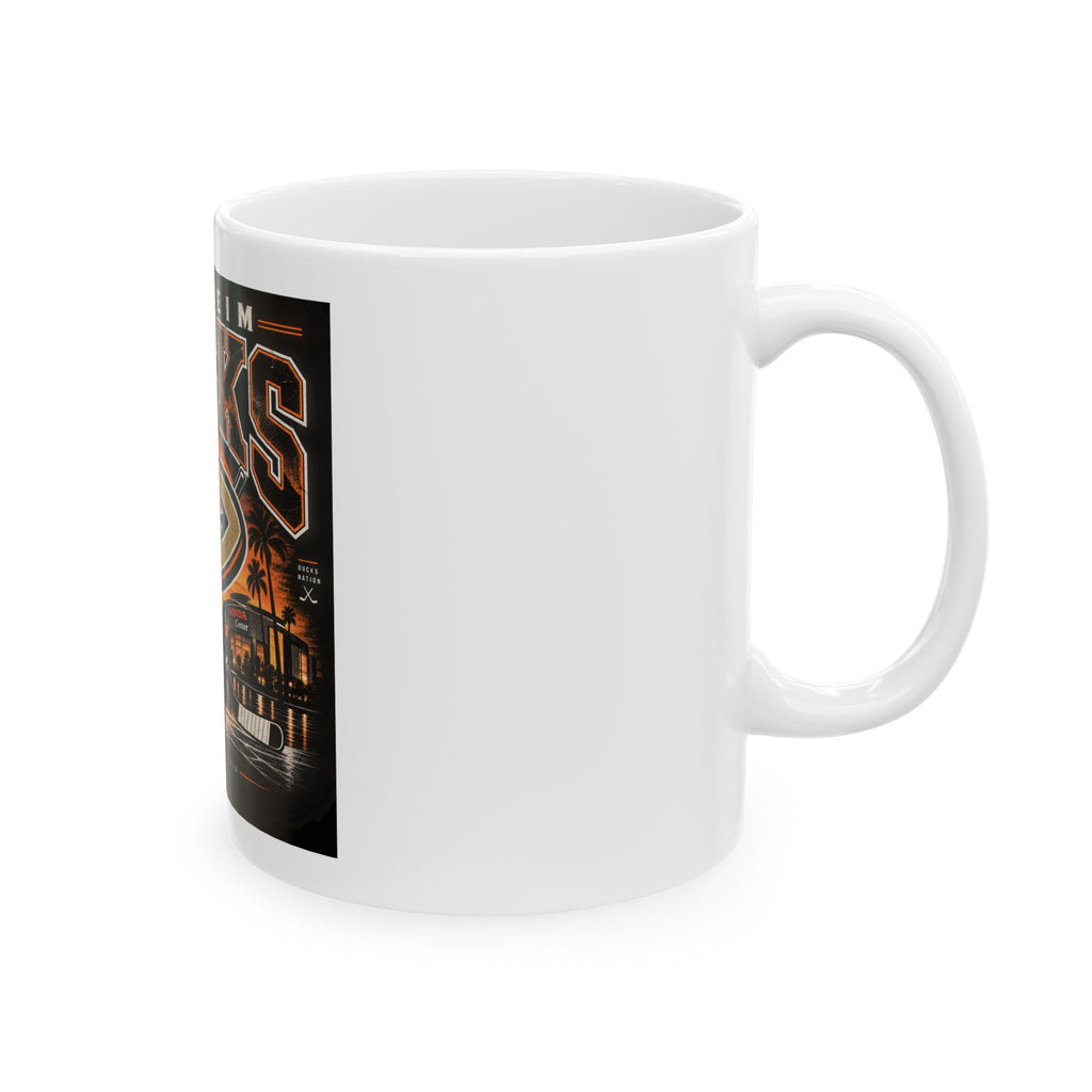 Anaheim Ducks Hockey Nights - Ceramic Mug 11oz and 15oz
