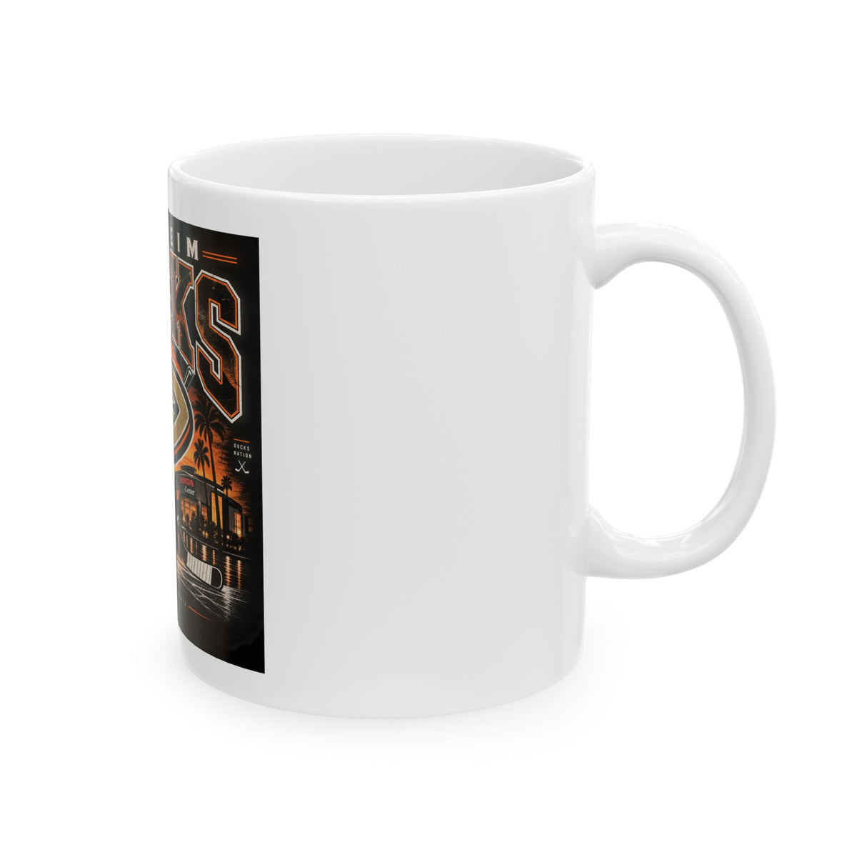 Anaheim Ducks Hockey Nights - Ceramic Mug 11oz and 15oz