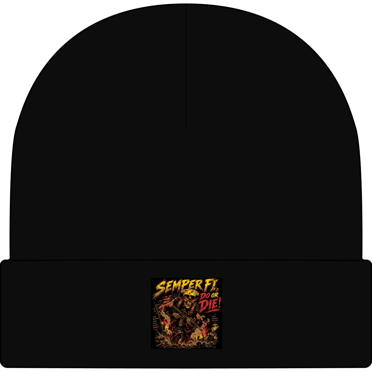 Semper Fi Do or Die - AS Colour 1107 Cuff Beanie