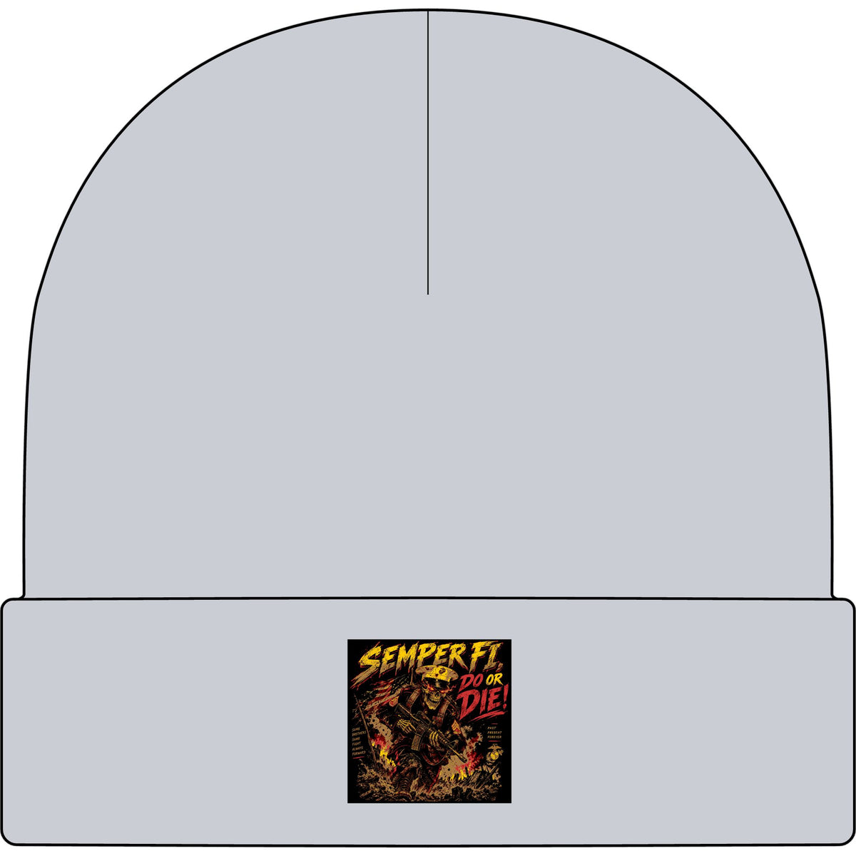 Semper Fi Do or Die - AS Colour 1107 Cuff Beanie