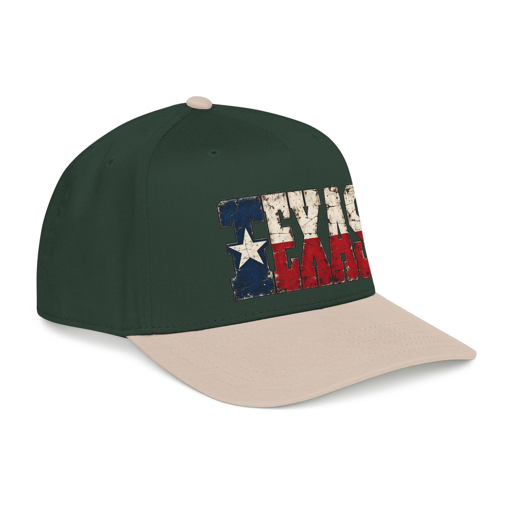 Texas Flag Block Letters - OTTO Baseball Hat