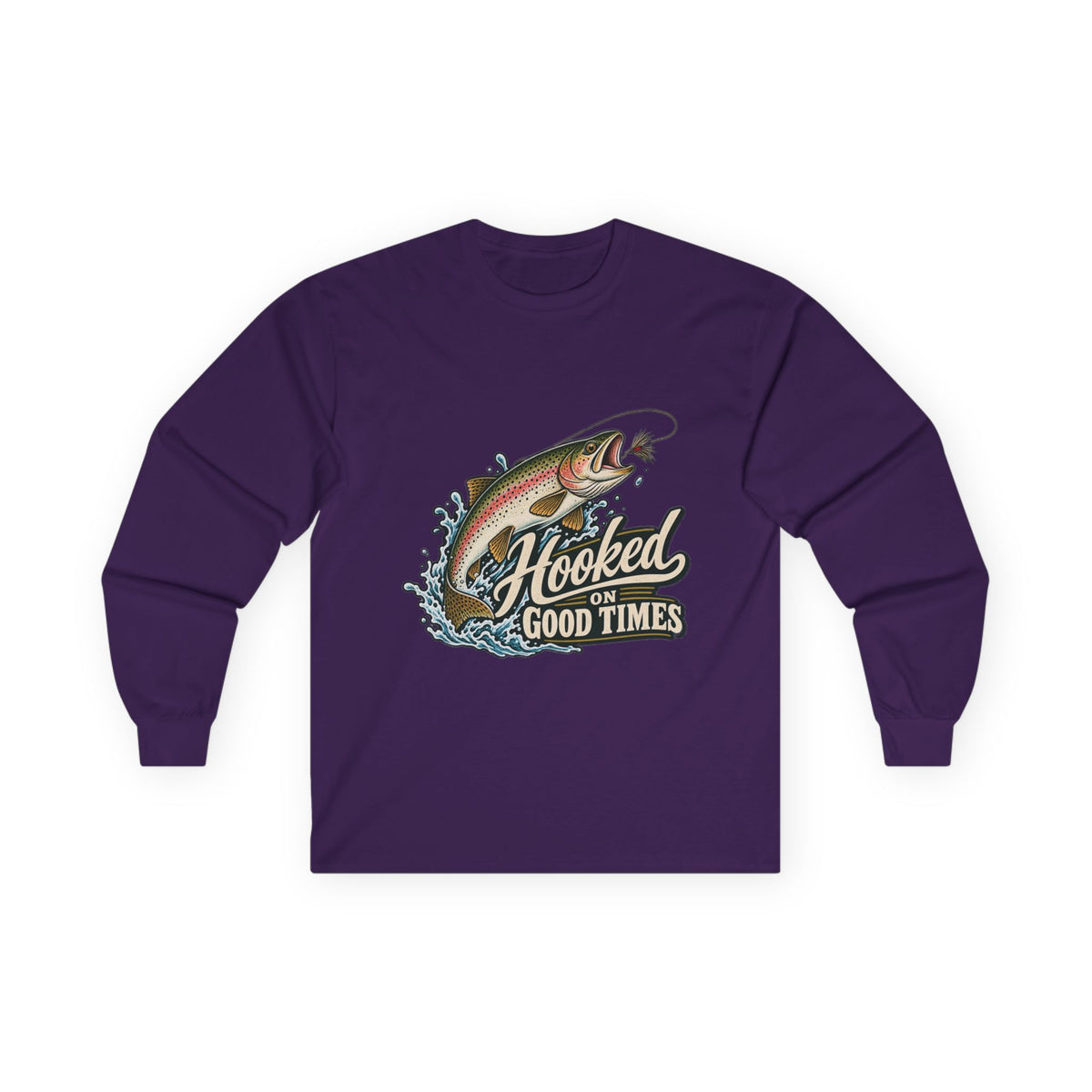 Hooked on Good Times - Unisex Ultra Cotton Long Sleeve Tee